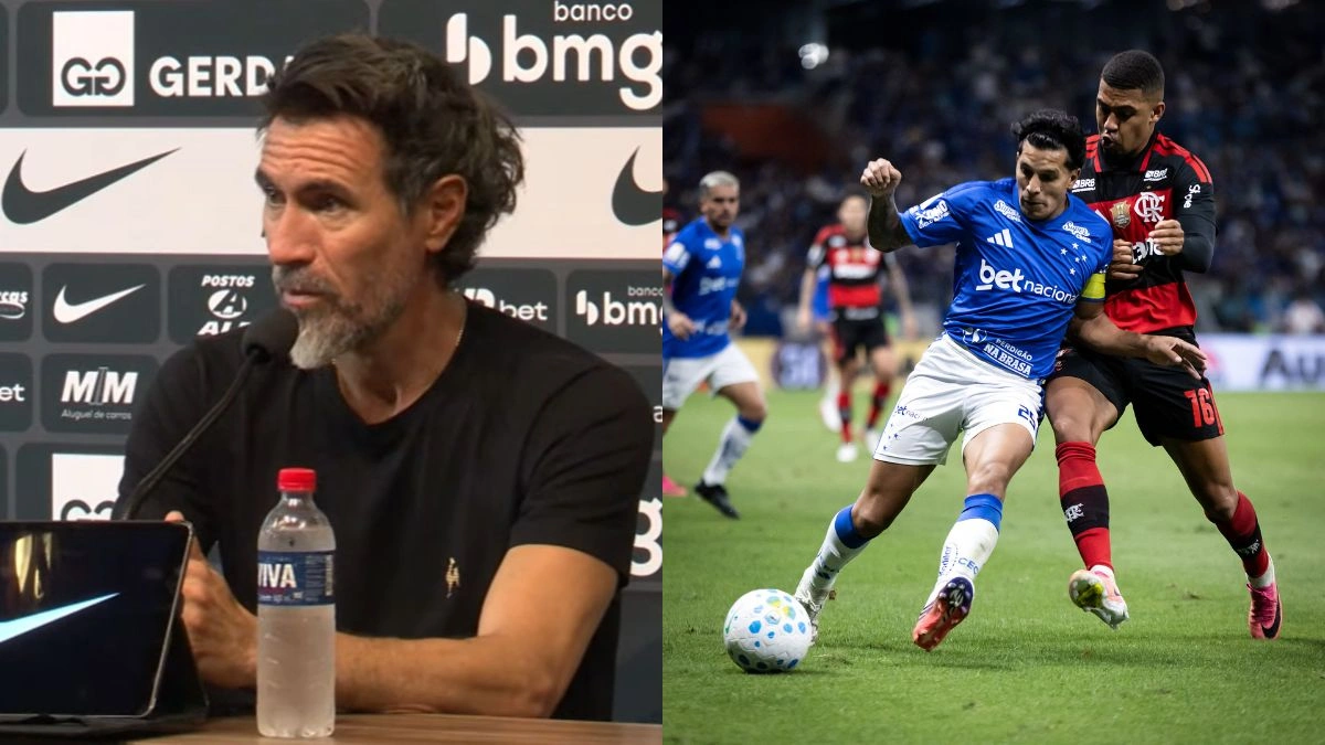 Técnico do Atlético-MG cita o Flamengo após empate com o Cruzeiro