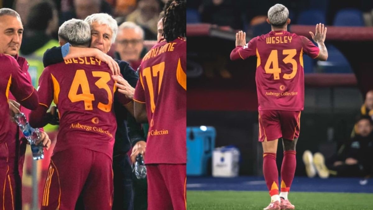 Wesley dá assistência e Roma goleia o Lecce por 4 a 0