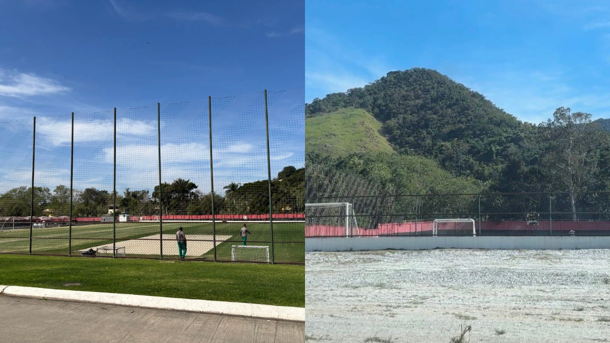 veja fotos de como está o andamento das obras