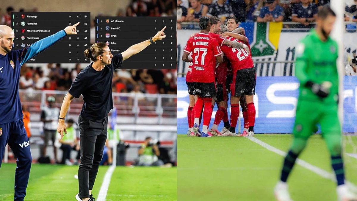 A publicação do Monaco, de Filipe Luís, exaltando a liderança do Flamengo no Brasileirão
