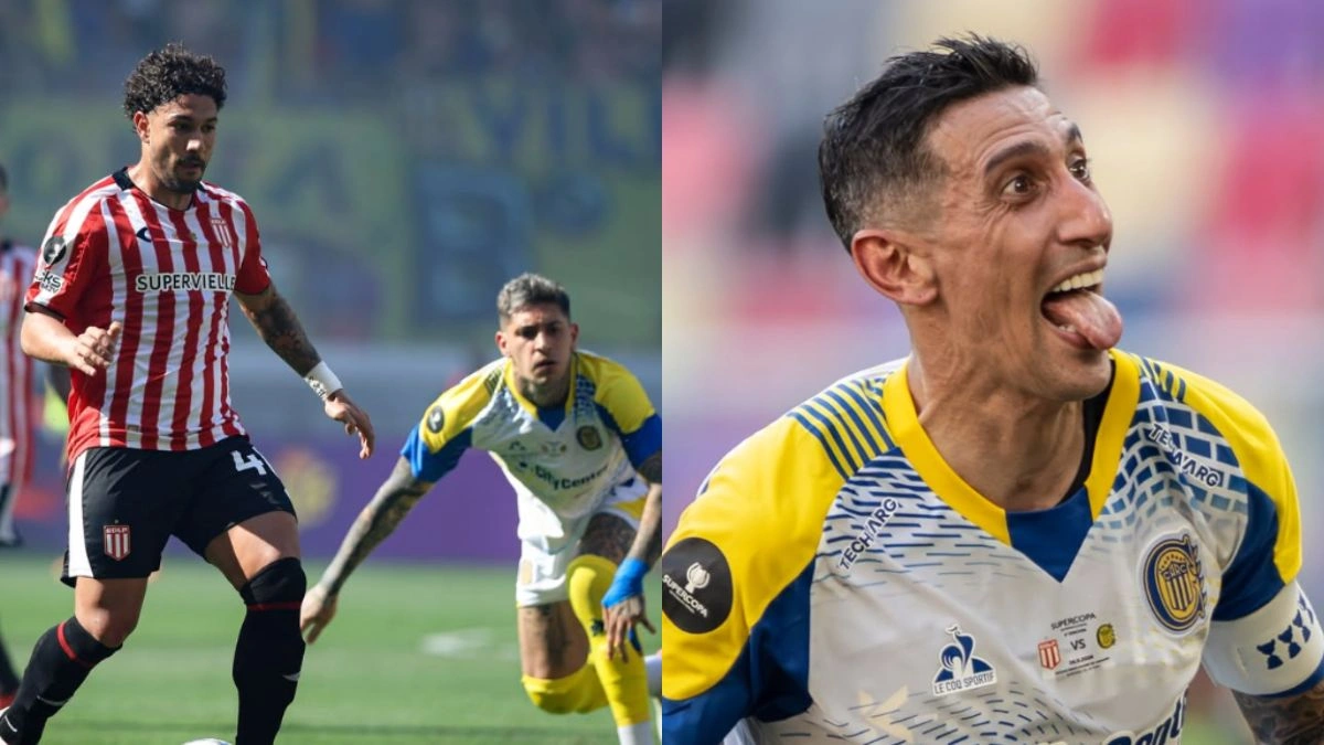 Adversário do Flamengo na Libertadores, Estudiantes perde final da Supercopa para o Rosario Central com show de Di María