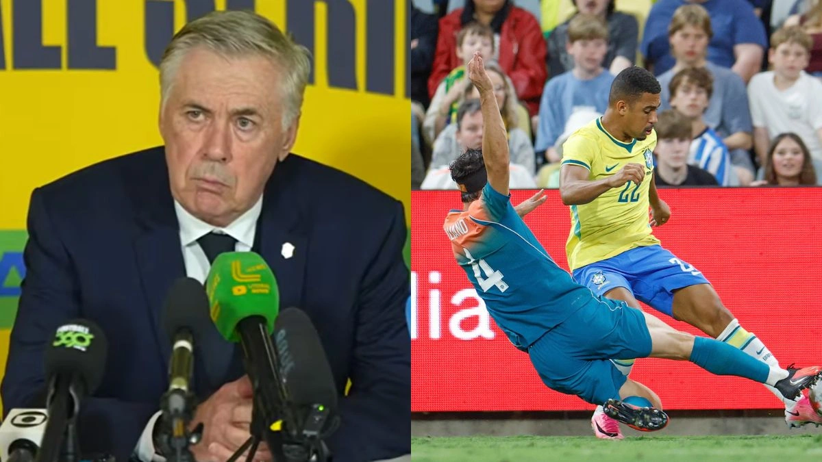 Ancelotti confirma que mudanças para 2º jogo do Brasil x Austrália