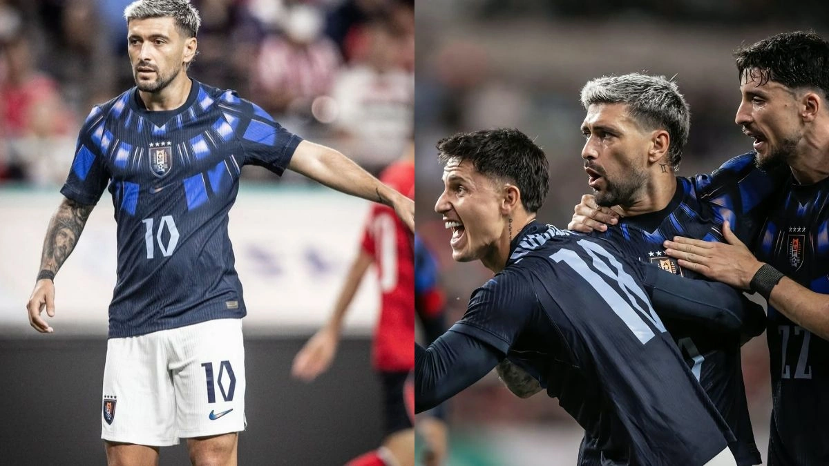 Arrascaeta deixa jogo do Uruguai com dores e preocupa o Flamengo