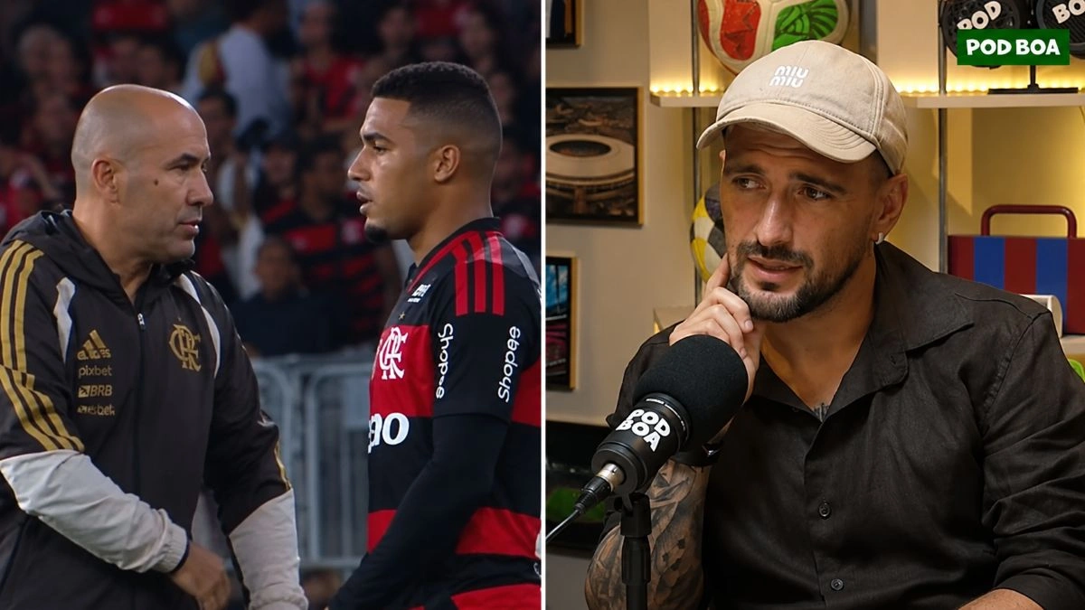 Arrascaeta quebra silêncio sobre ‘chilique’ de Samuel Lino