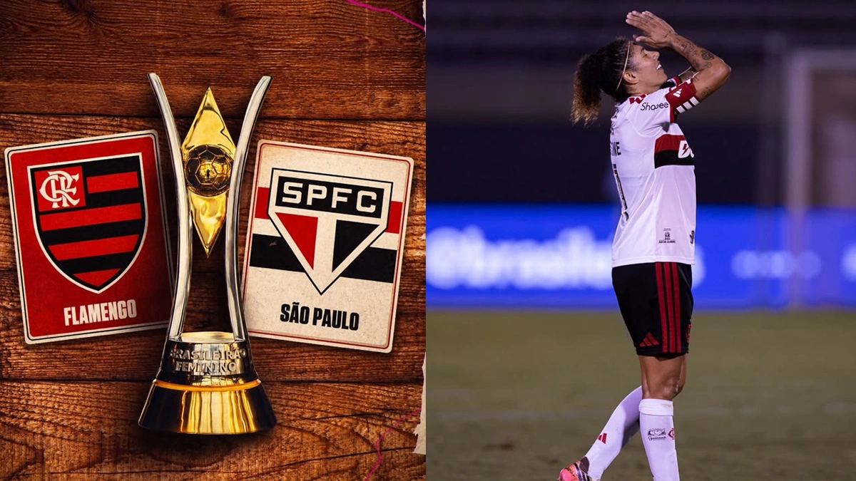 CBF define datas e horários de jogos do Flamengo x São Paulo pela semifinal do Brasileirão Feminino