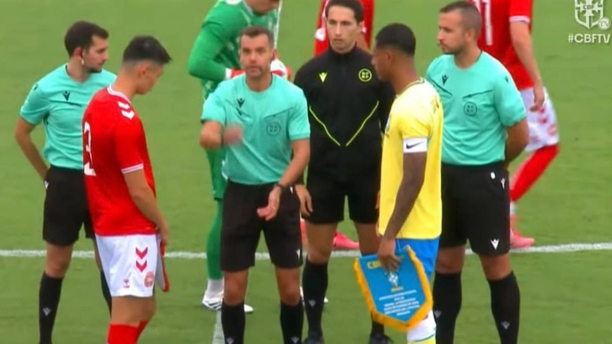 Com 1 jogador do Flamengo titular, Brasil goleia Dinamarca