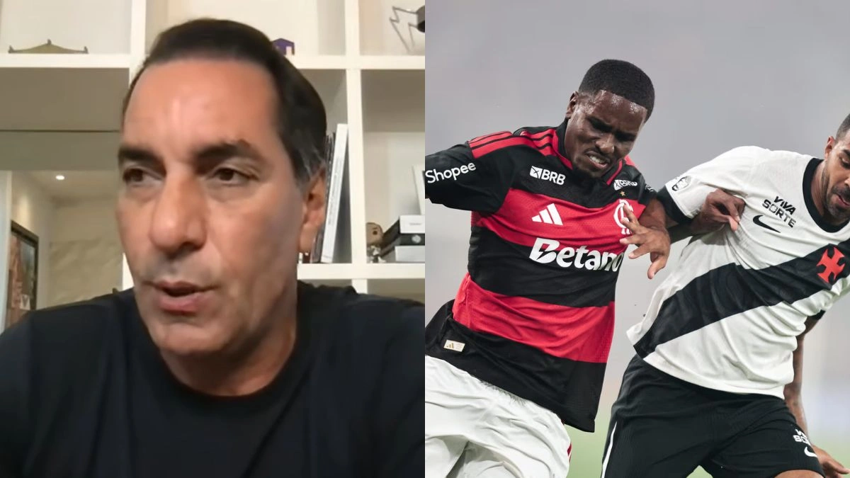 Edmundo inventa fatos e e vê Vasco superior ao Flamengo em 2026