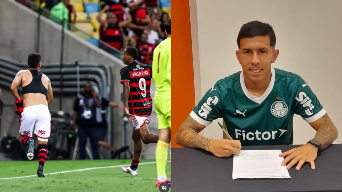Ex-Flamengo se posiciona após ser afastado do Palmeiras por acusações de agressão a ex-mulher