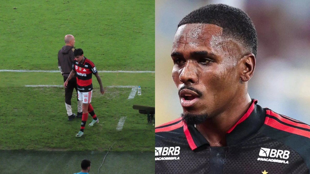 Flamengo atualiza situações de Pulgar e Evertton Araújo; volantes sentiram dores contra o Mirassol
