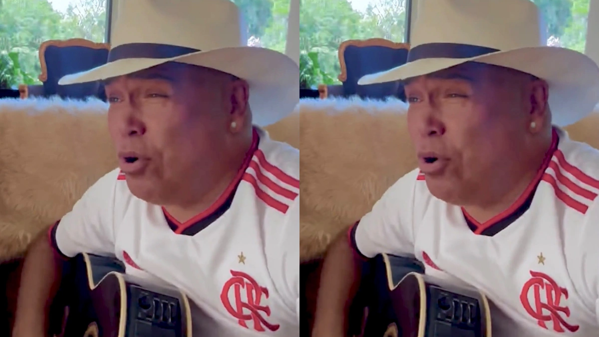 Flamengo presta homenagem ao cantor Rick, que faleceu após acidente de helicóptero