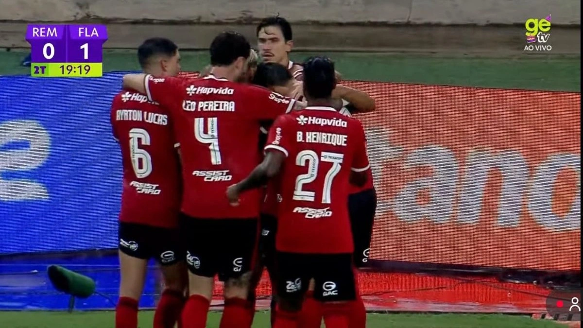 Flamengo vence Remo e pode terminar a rodada na liderança do Brasileirão