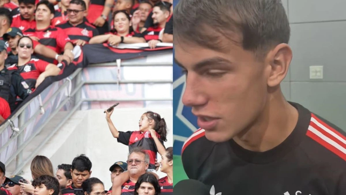 Freitas se assusta com torcida do Flamengo e analisa estreia