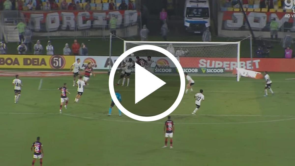 GOL DO FLAMENGO! Bruno Henrique faz golaço no fim e coloca Flamengo na frente