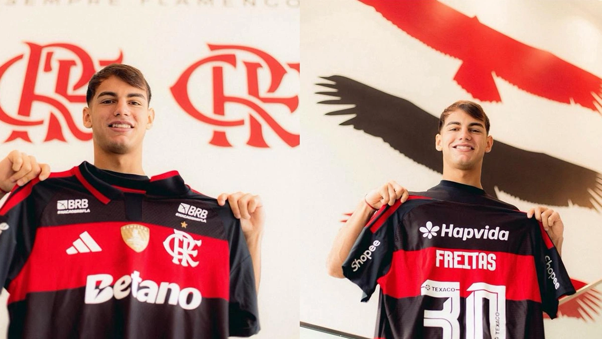 Joaquín Freitas tem nome publicado no BID da CBF e está liberado para estrear pelo Flamengo