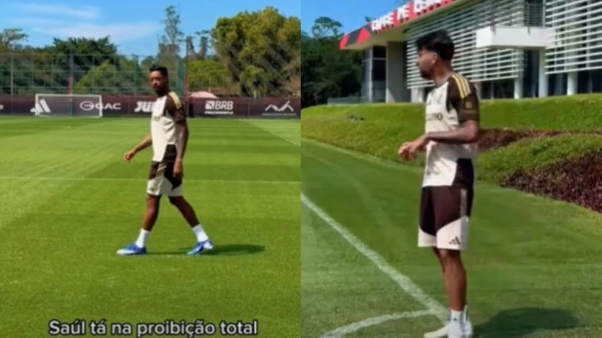 Jogadores do Flamengo imploram para que Saúl seja banido