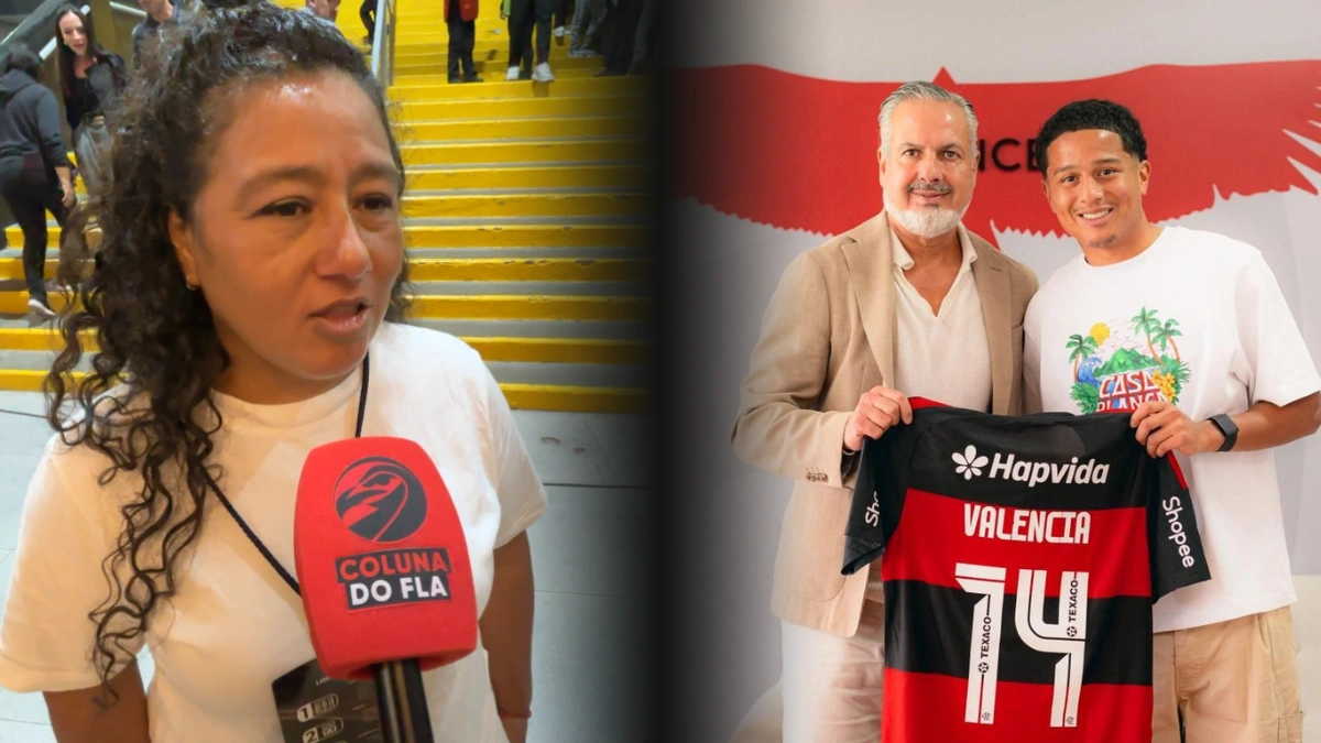 Mãe de Valencia agradece oportunidade do filho no Flamengo em exclusiva ao Coluna do Fla