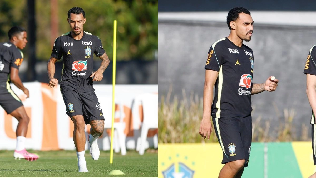 Matheuzinho cita 'casca' criada no Flamengo após estreia na Seleção