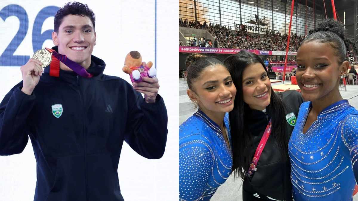 Natação e ginástica do Flamengo somam 12 medalhas nos Jogos Sul-Americanos
