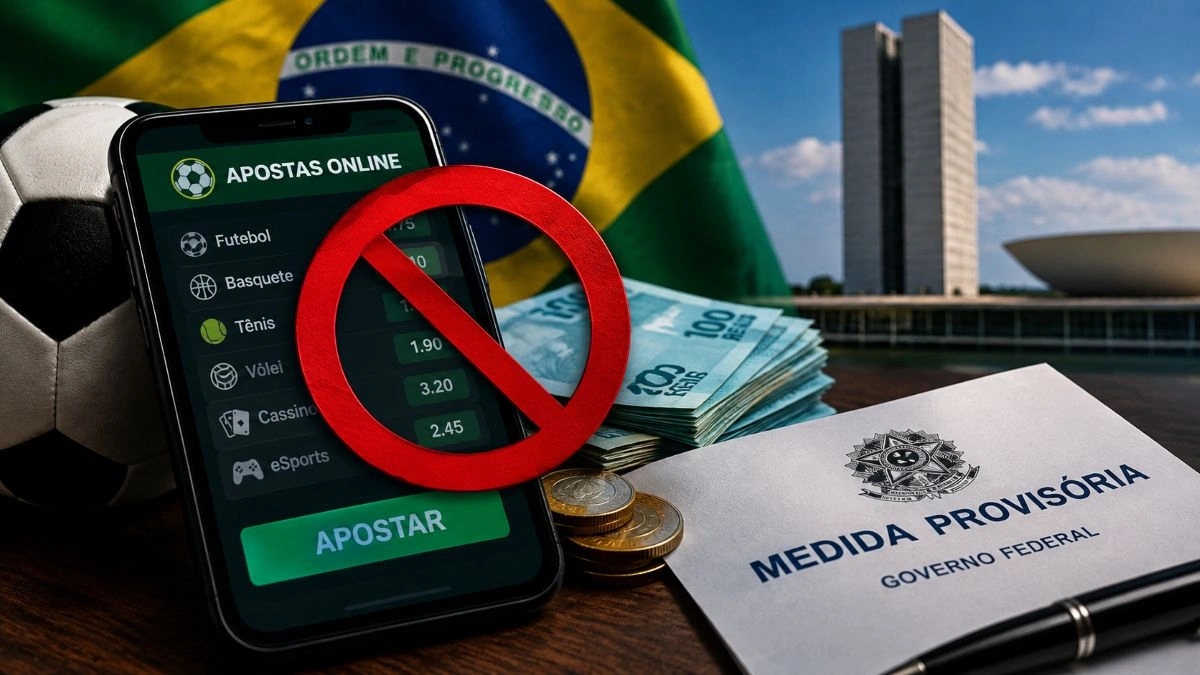 Oficial! Governo anuncia suspensão das casas de apostas no Brasil
