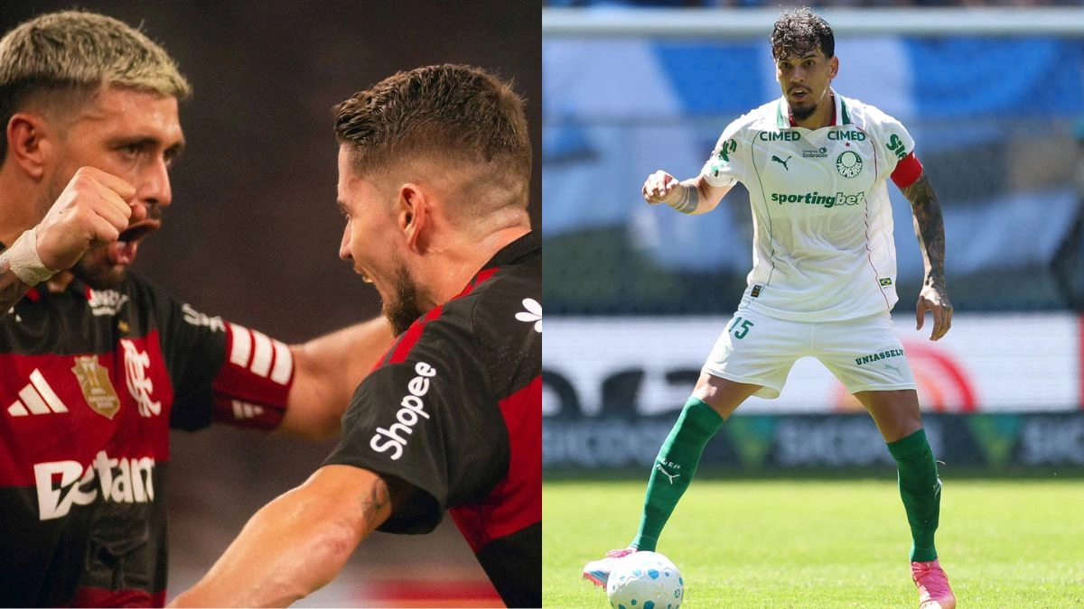 Os próximos 5 jogos de Flamengo e Palmeiras no Brasileirão