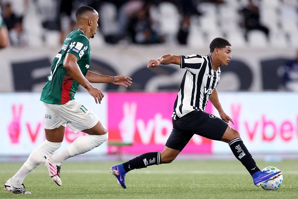 Palmeiras empata com o Botafogo, e Flamengo lidera Brasileirão