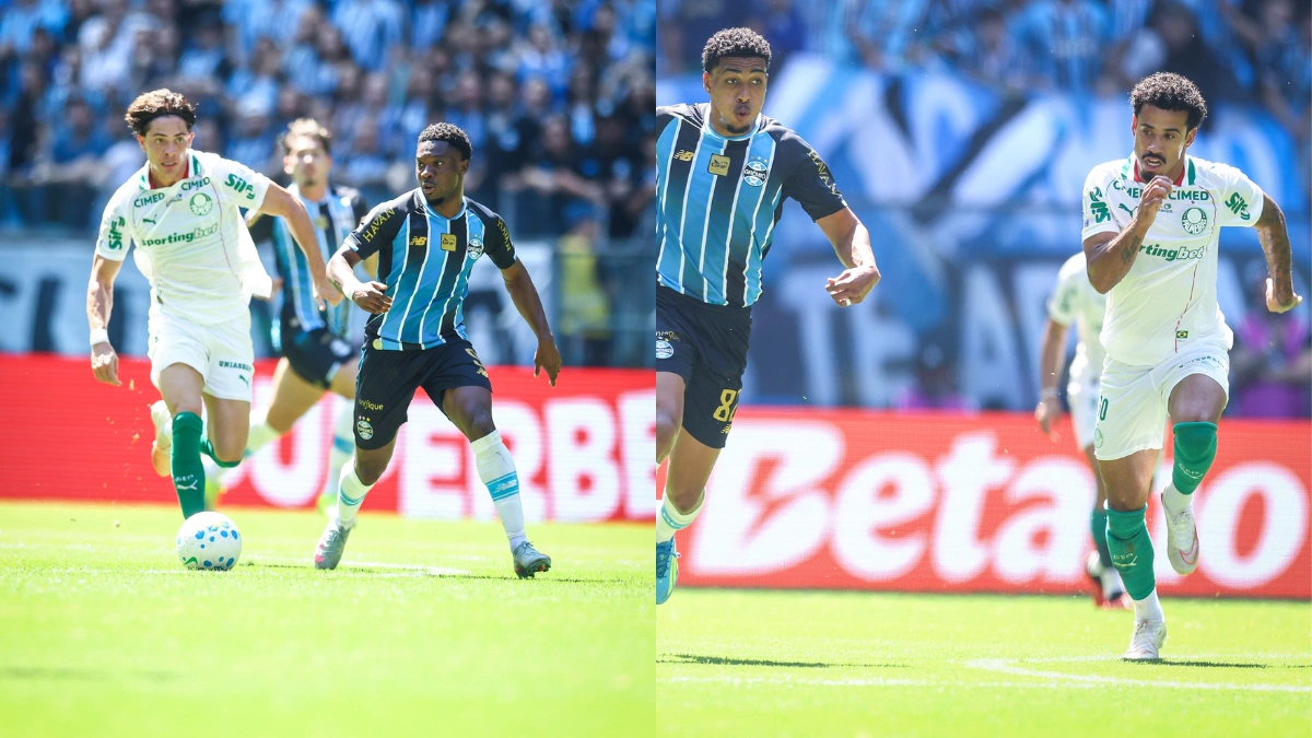 Palmeiras trava com Grêmio e mantém Flamengo na liderança do Brasileirão