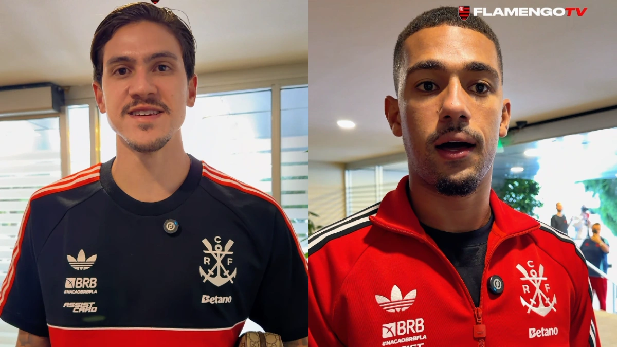 Pedro e Samuel Lino comemoram volta à Seleção em vídeo do Flamengo