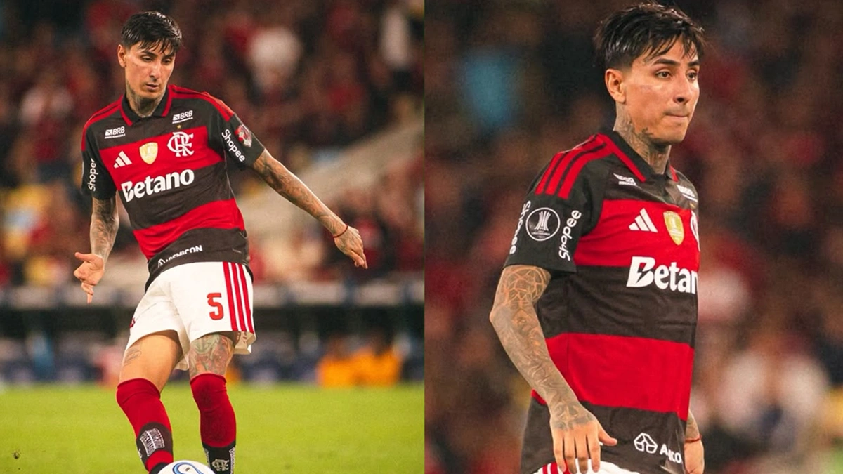 Pulgar é eleito 'Herói da semana' na Libertadores após classificação do Flamengo à semifinal