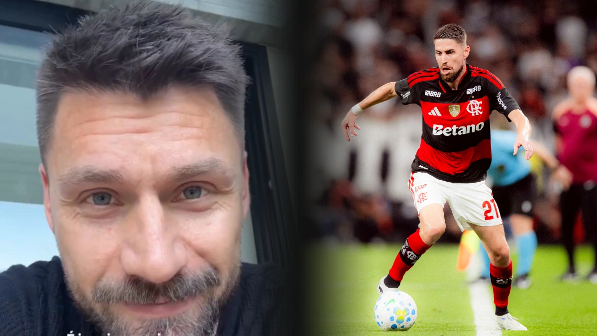 Rafael Sobis chama Jorginho de "melhor jogador brasileiro" e agradece ao Flamengo