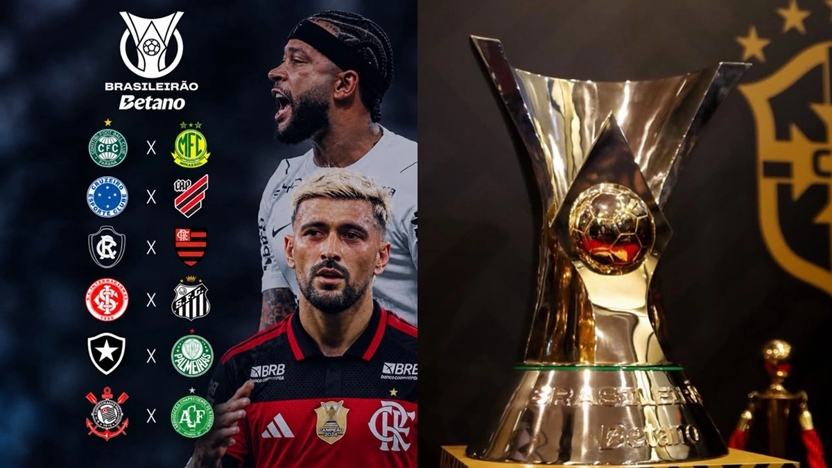 Remo x Flamengo, Botafogo x Palmeiras e mais 4 partidas acontecem neste domingo