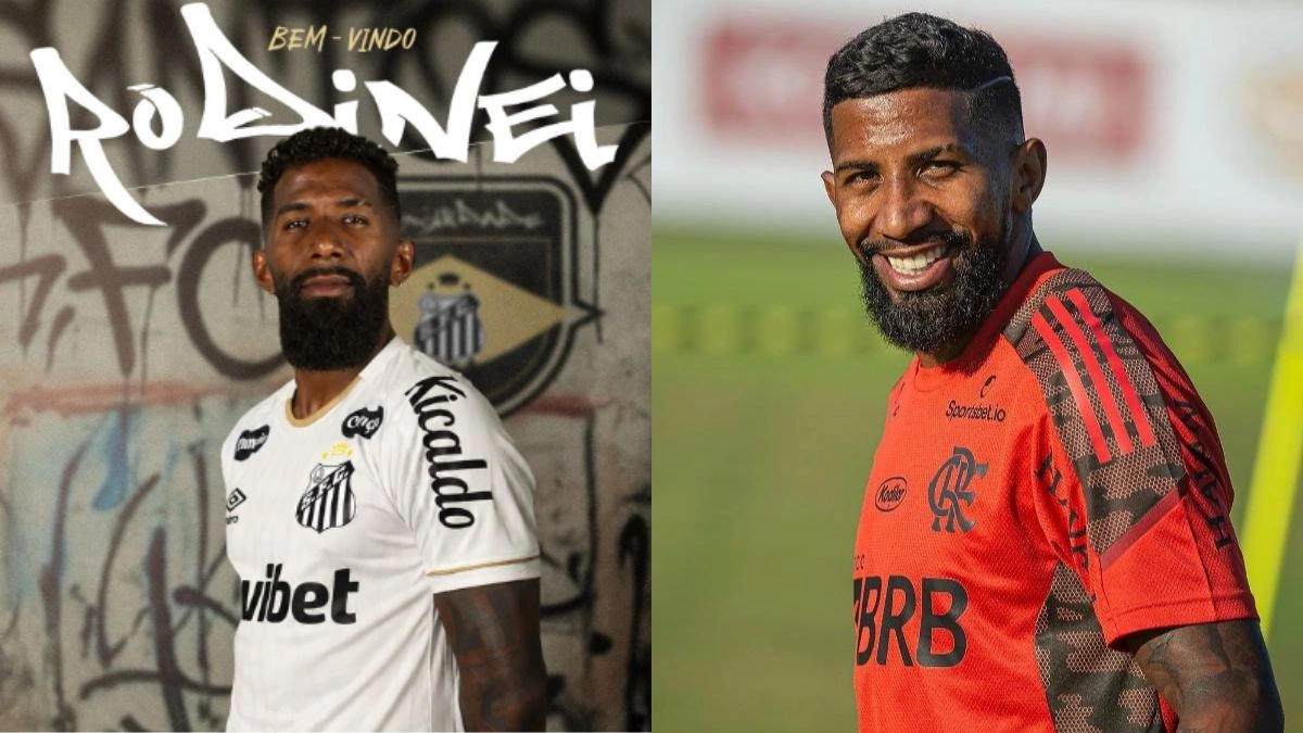 Santos anuncia contratação de Rodinei, ex-lateral do Flamengo