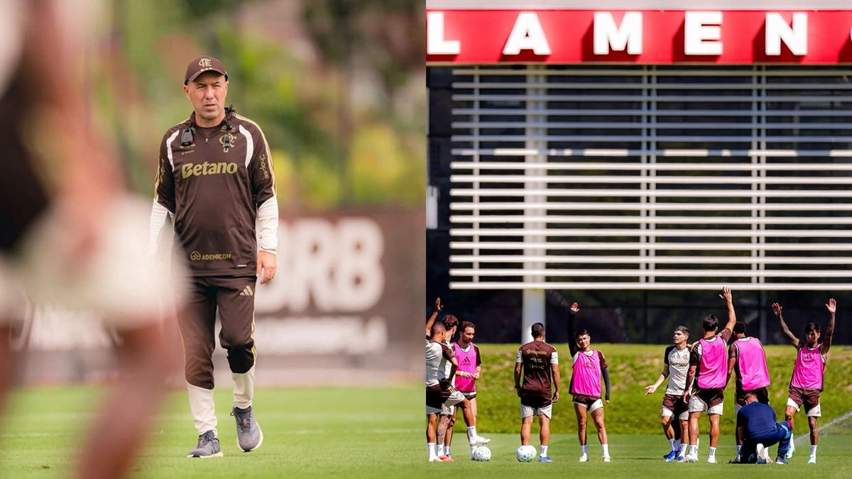 Tempo para ajustes de Jardim! Flamengo faz 1° treino em meio a Super Data FIFA