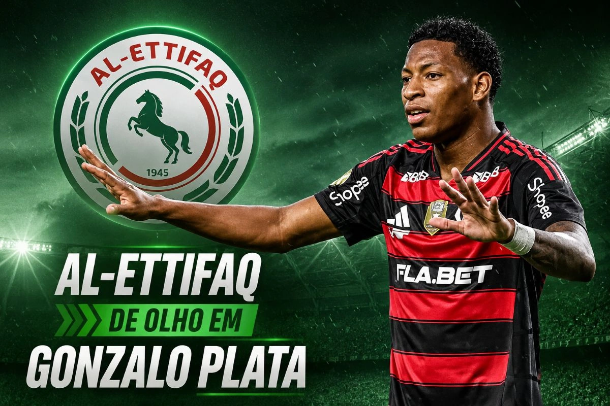 Time saudita faz consulta por Plata, do Flamengo