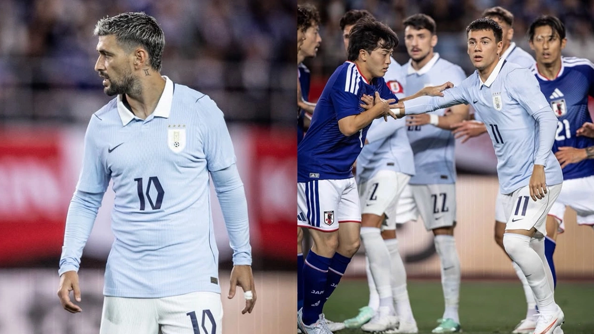 Uruguai perde para o Japão em estreia do técnico Forlán; Arrascaeta, do Flamengo, entrou no 2° tempo