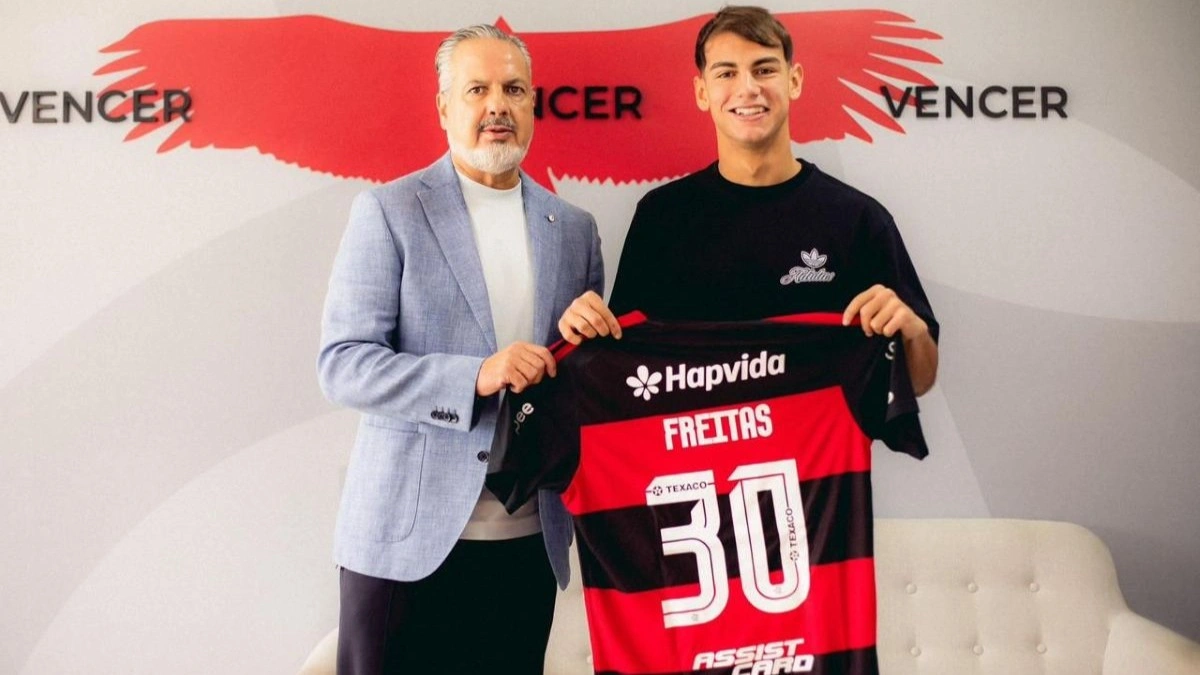 a promessa de Joaquín Freitas, reforço do Flamengo