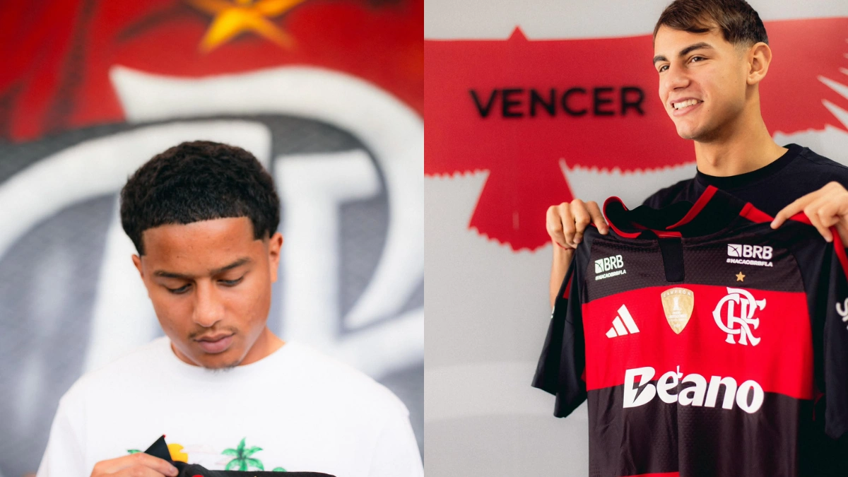 veja como foi a semana dos jogadores antes de estreia pelo Flamengo