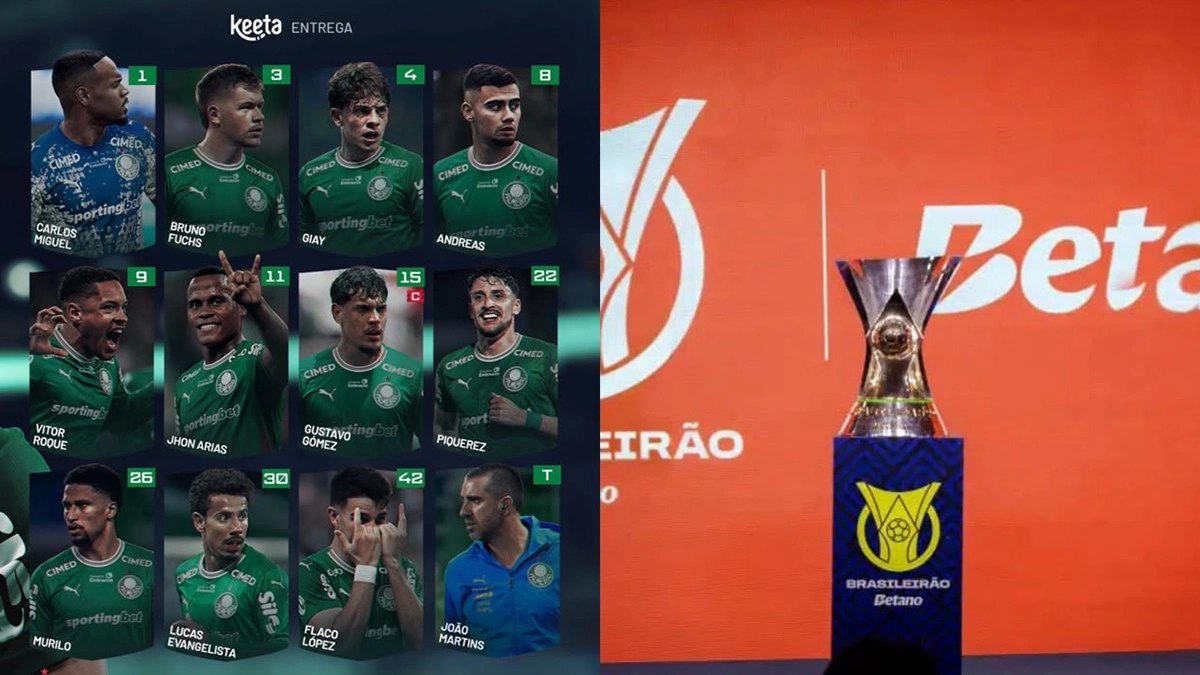 veja escalações de Palmeiras e São Paulo para o jogo do Brasileirão hoje
