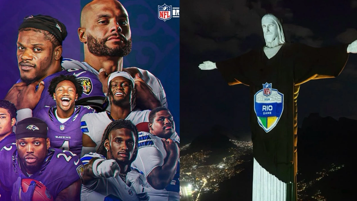 veja horário e onde assistir a Dallas Cowboys x Baltimore Ravens no Maracanã