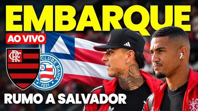 AO VIVO | Assista ao embarque do Flamengo para Salvador