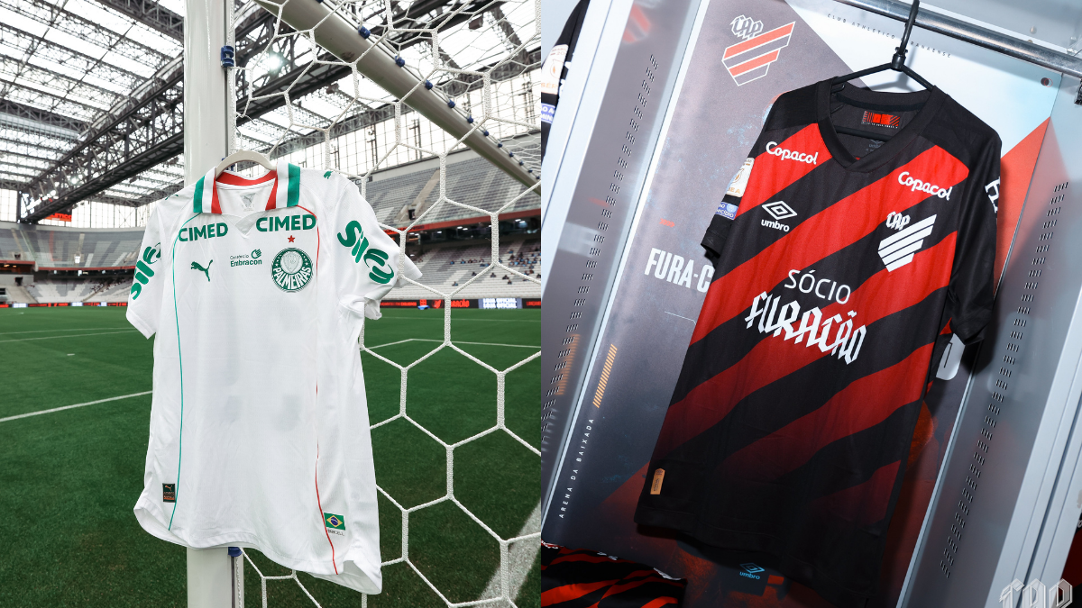 As escalações de Palmeiras e Athletico-PR para jogo de hoje