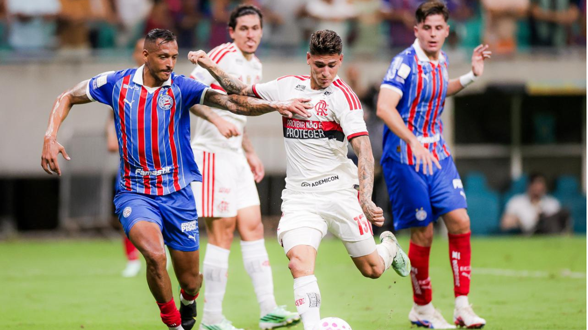 Carrascal é eleito ‘Craque da Torcida’ após jogo do Fla x Bahia