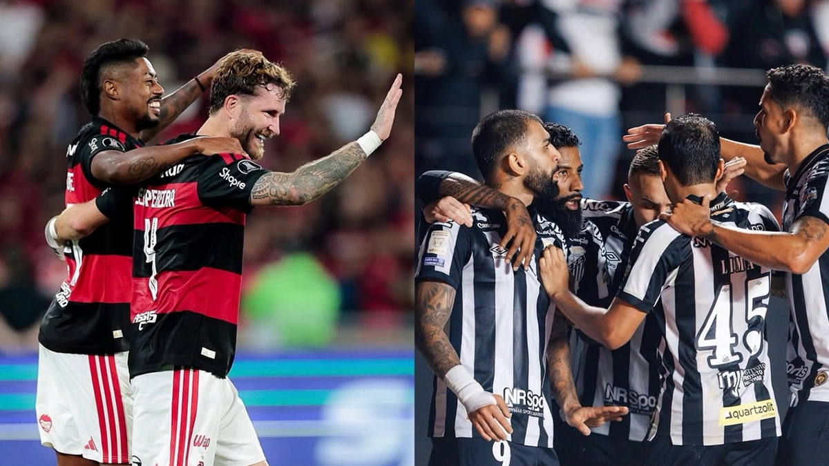 Com 7 vitórias nos últimos 10 jogos contra o Santos, Flamengo tenta manter a liderança isolada do Brasileirão