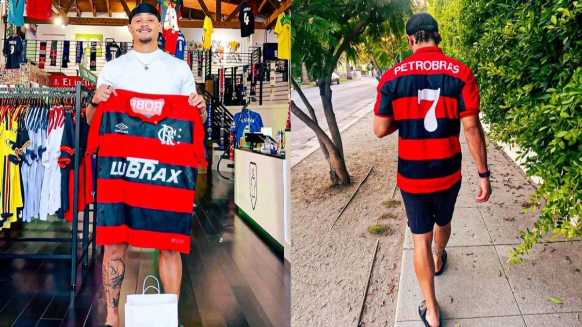 Craque europeu, Xavi aparece com camisa do Flamengo