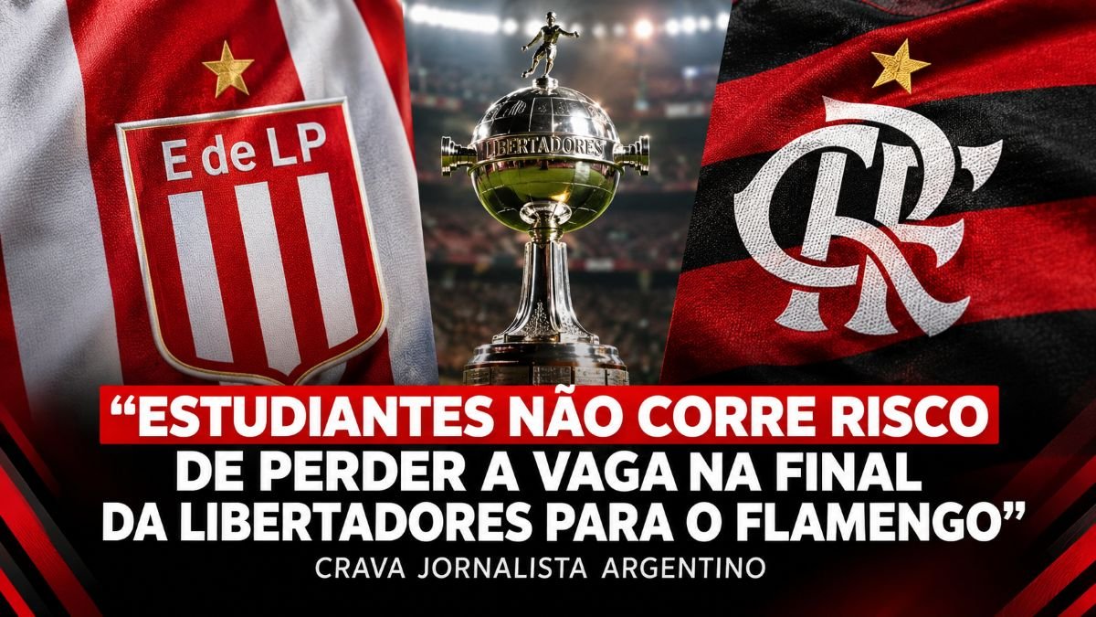 "Estudiantes não corre risco de perder a vaga na Libertadores"