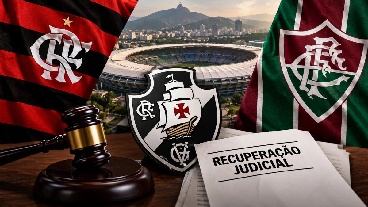 Flamengo e Fluminense citam Vasco SAF “em recuperação judicial”