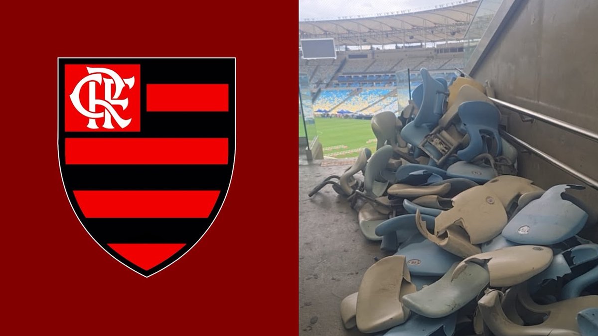 Flamengo quebra silêncio sobre depredação do Maracanã após Vasco x Boca Juniors