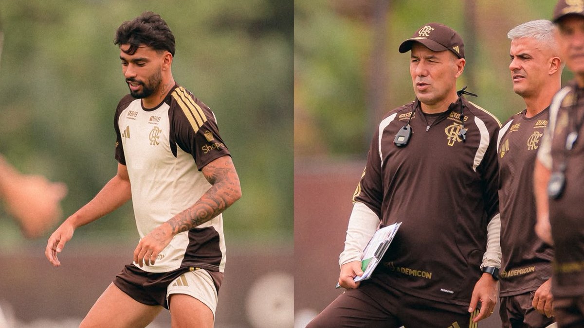 Flamengo realiza 1° treino neste sábado antes de jogo contra Atlético-MG
