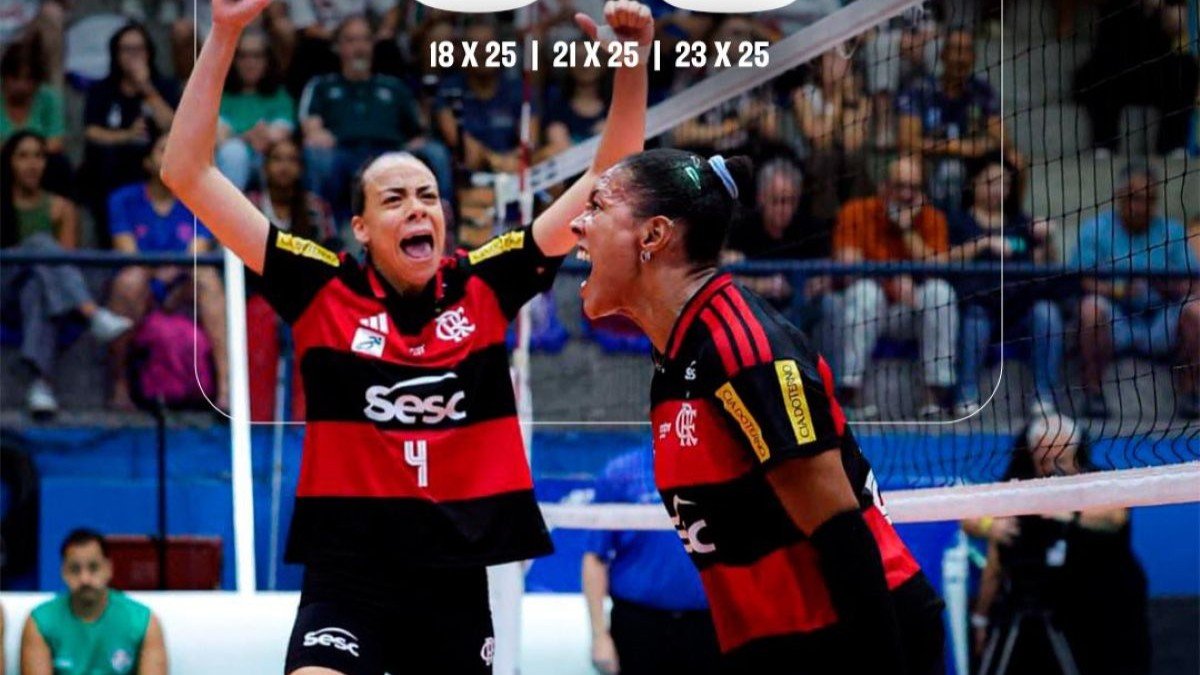 Flamengo vence Fluminense e conquista o Carioca de Vôlei
