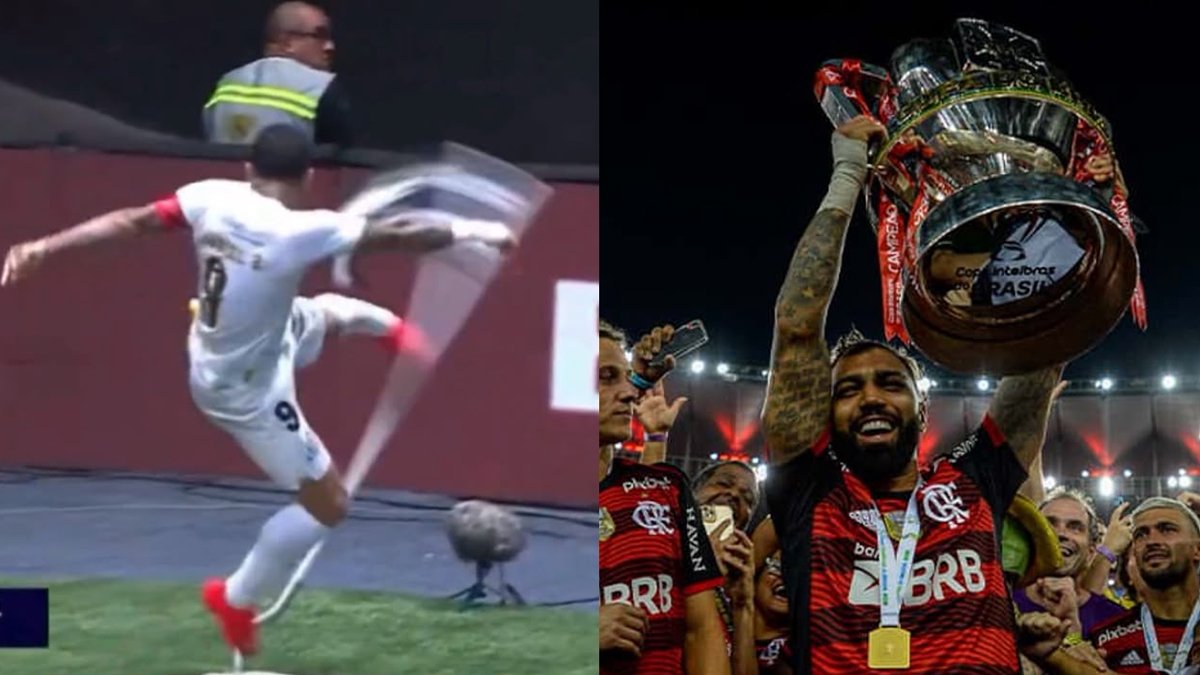 Gabigol rebate provocação do Atlético-MG e resgata conquista pelo Flamengo