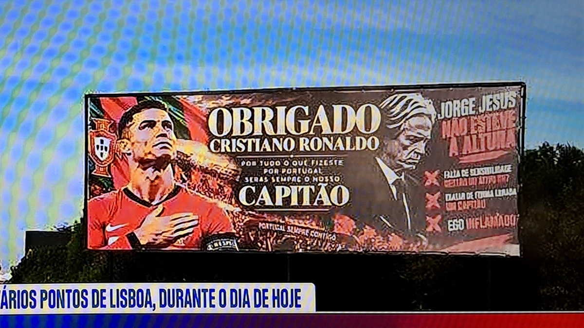 Jorge Jesus sofre ataque após briga com Cristiano Ronaldo na Seleção Portuguesa
